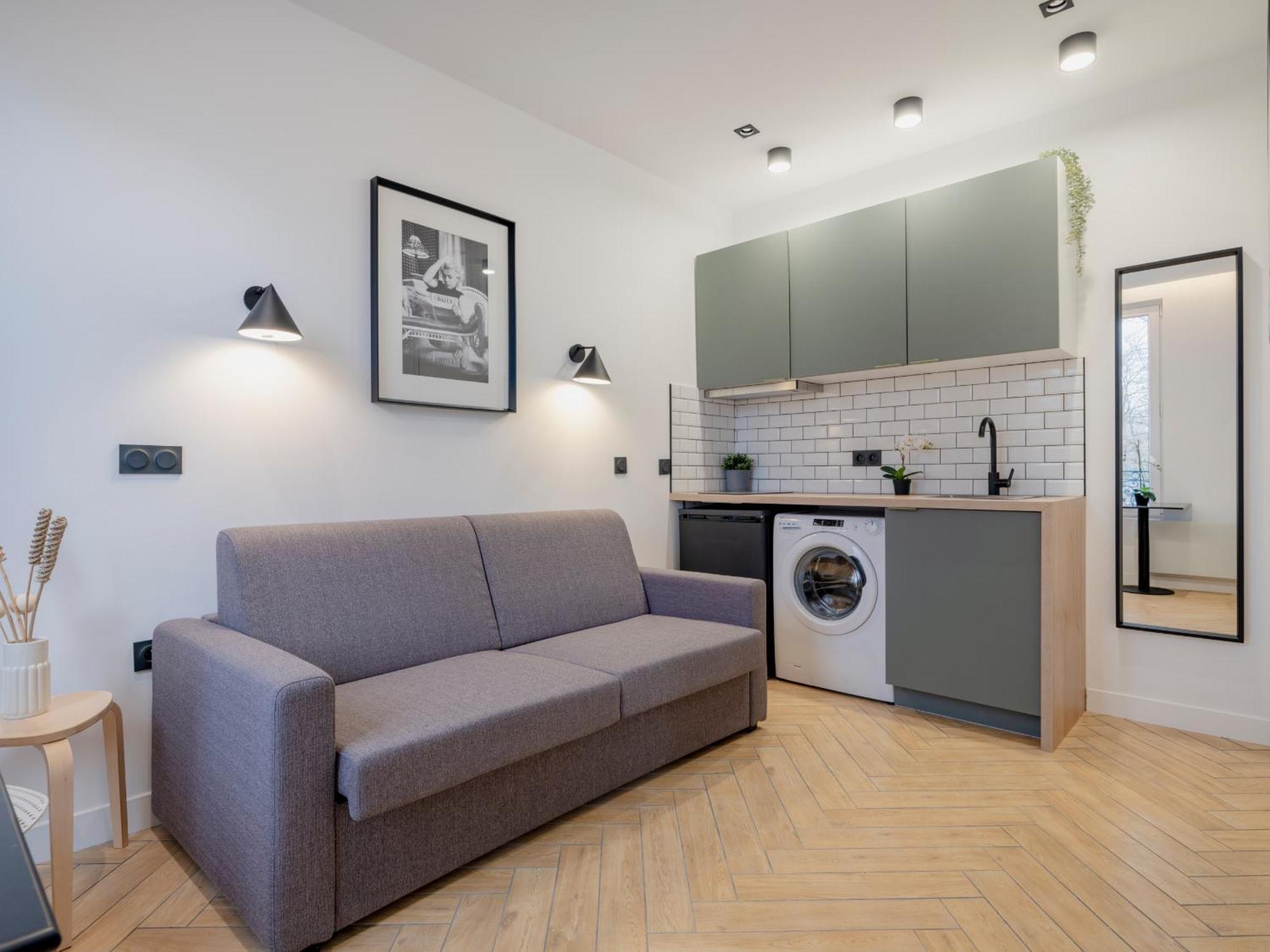 Charming Studio In Pantin Exteriér fotografie